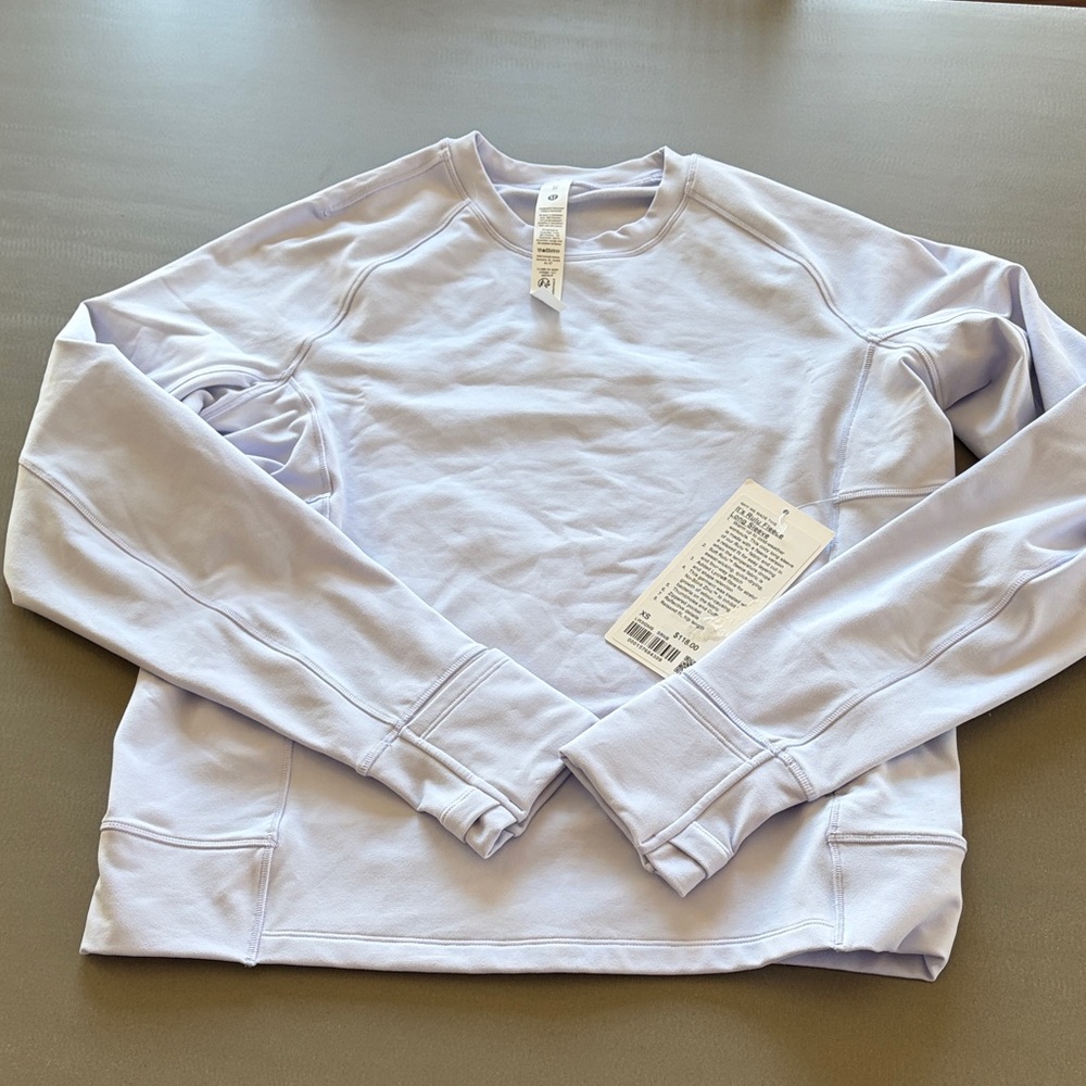 Women’s lulu lemon fleeced long sleeve